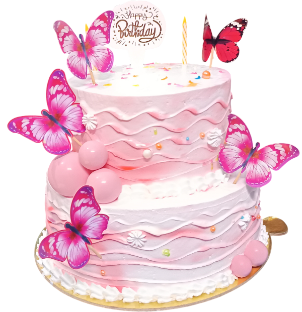 Butterfly Princess Cake 1.5 Kg
