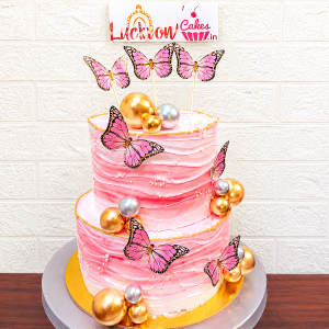 Butterfly Elegance Birthday Cake [2kg]