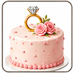 Engagement Cake